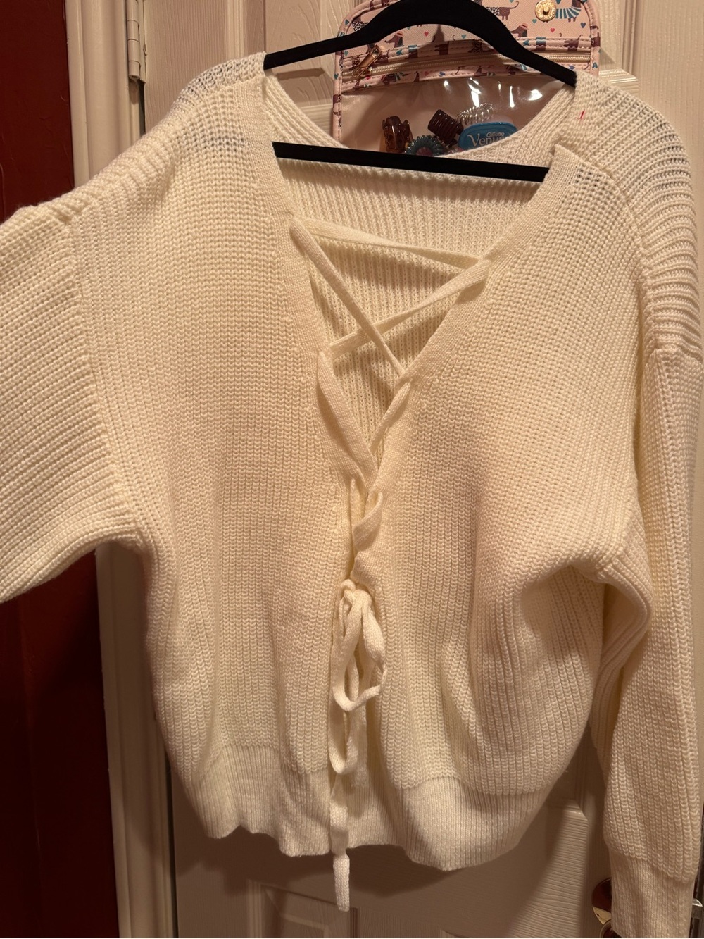 Plus Size Criss-Cross Back Sweater